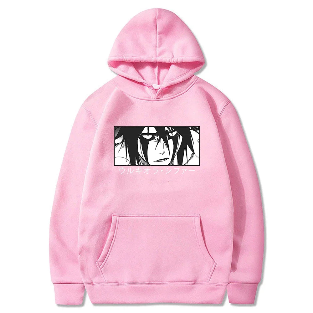 Sweat Pull à Capuche Bleach Ulquiorra Cifer Rose