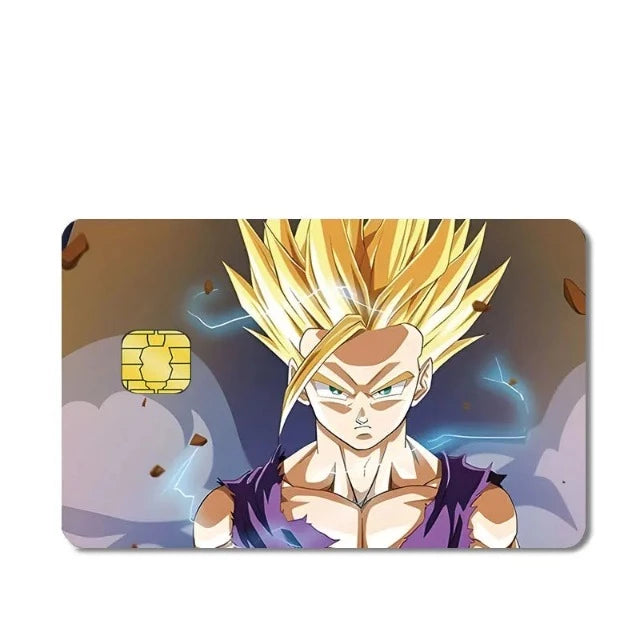 Carte de Crédit pour Jouer Dragon Ball Z
