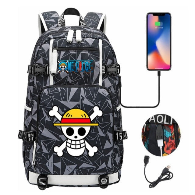 Zaino connesso One Piece Borsa a tracolla in 5 colori