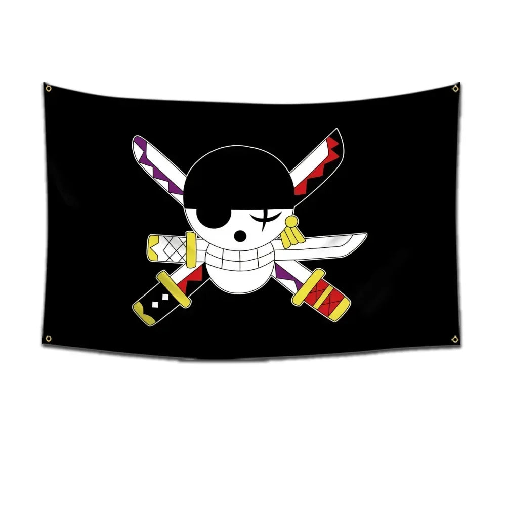 Drapeau Pirate One Piece Roronoa Zoro