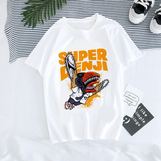 T-shirt Super Denji Chainsaw Man