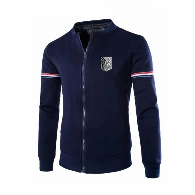 Blouson Attaque des Titans Bleu Marine