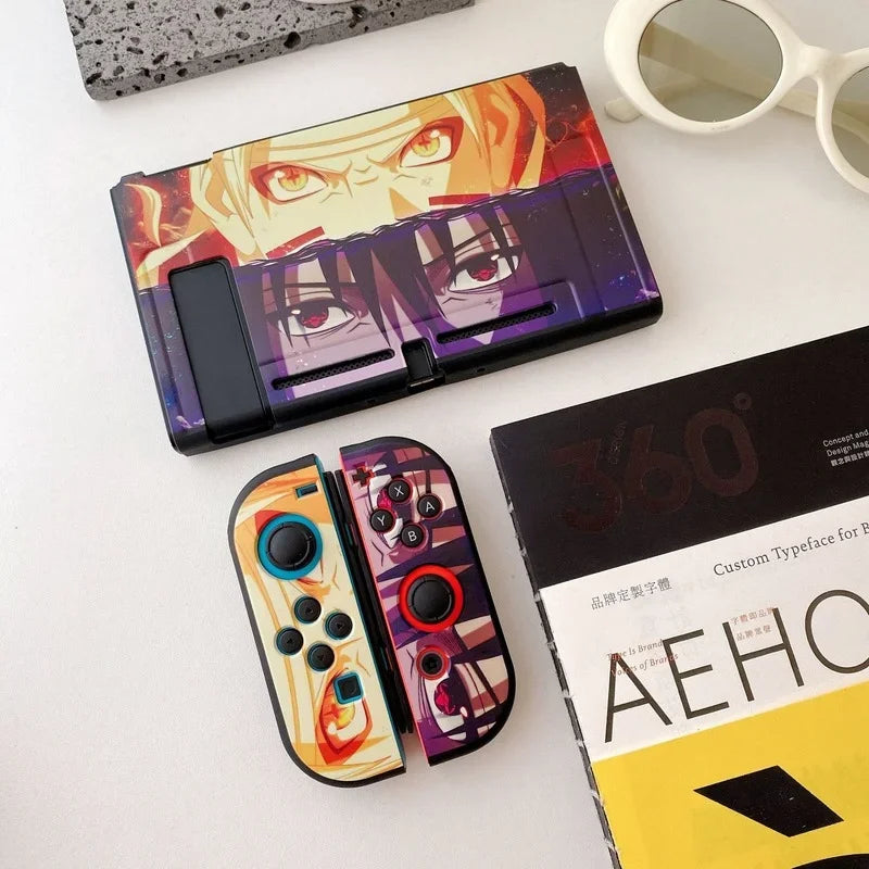 Coque Nintendo Switch Naruto & Sasuke