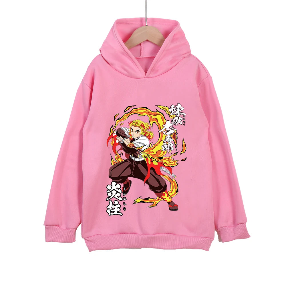 Sweat Pull Enfant Demon Slayer Rengoku Kyojuro