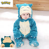 Combinaison Pyjama Bébé Pokémon Ronflex Fille Garçon