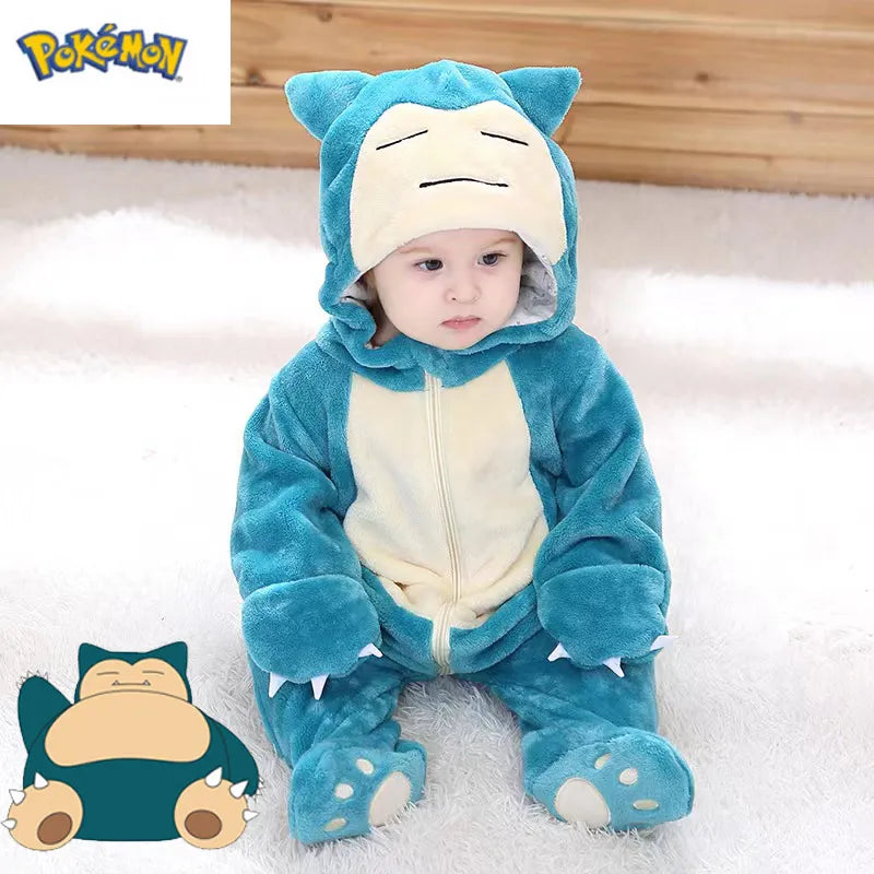 Combinaison Pyjama Enfants Pikachu Capuche Garçon & Fille