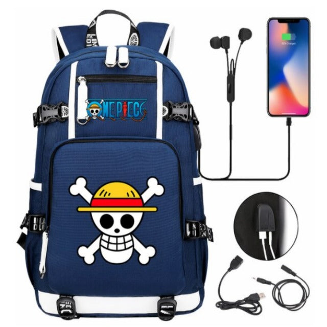Sac à Dos Connecté One Piece 5 Coloris Cartable