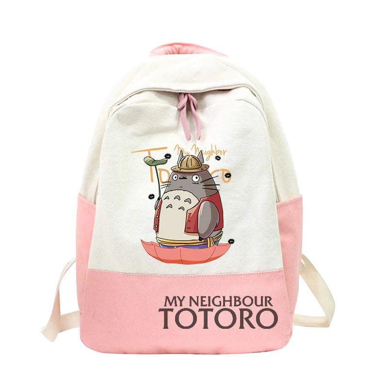 Sac À Dos Mon Voisin Totoro Luffy Rose