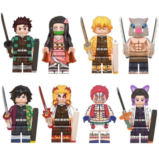 Jouet Lego Demon Slayer (Pack de 8)