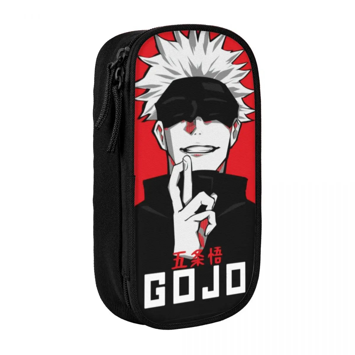 Trousse Jujutsu Kaisen Plumier Gojo noir