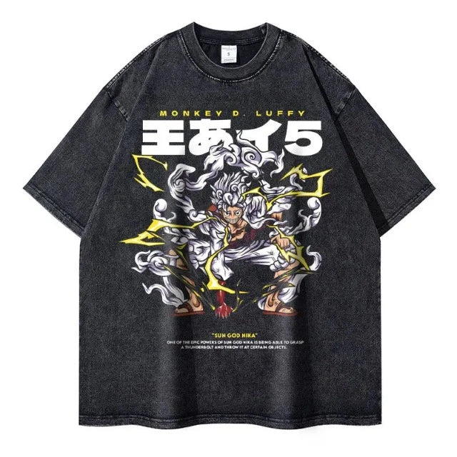 T-Shirt Vintage One Piece Luffy Gear