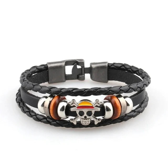 Bracelet One Piece Jolly Roger