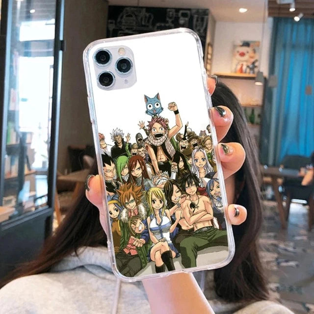Coque de Téléphone Protection iPhone Fairy Tail Manga