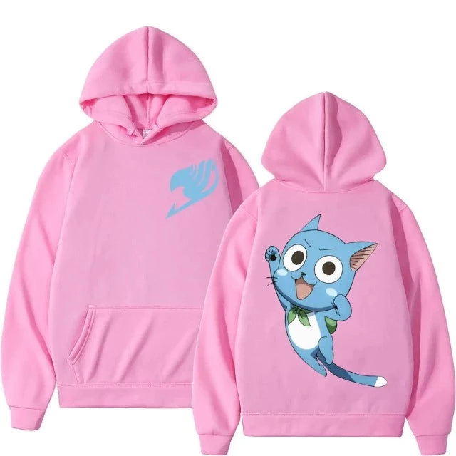 Sweat Pull à Capuche Fairy Tail Happy Rose