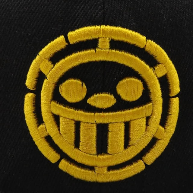 One Piece Trafalgar Law Snapback-Kappe