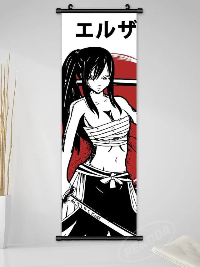 Poster Déroulant Fairy Tail Erza Scarlett