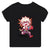 T-Shirt My Hero Academia Enfant Bakugo Katsuki Noir Fille Garçon