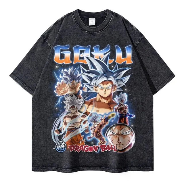 T-Shirt Oversized Dragon Ball Z Goku Ultra Instinct