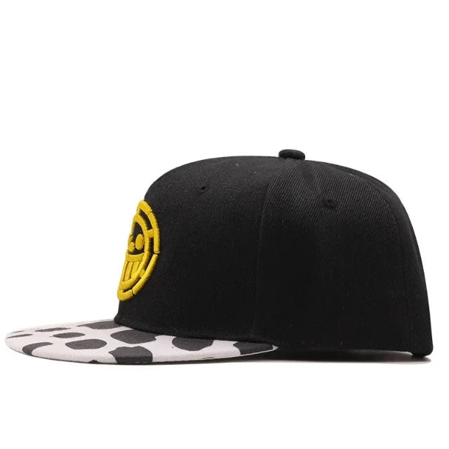 One Piece Trafalgar Law Snapback-Kappe