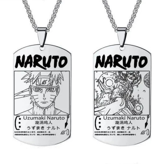 Collier Plaque Naruto
