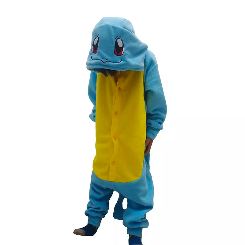 Combinaison de Pyjama Pokemon Onesie Enfant Carapuce