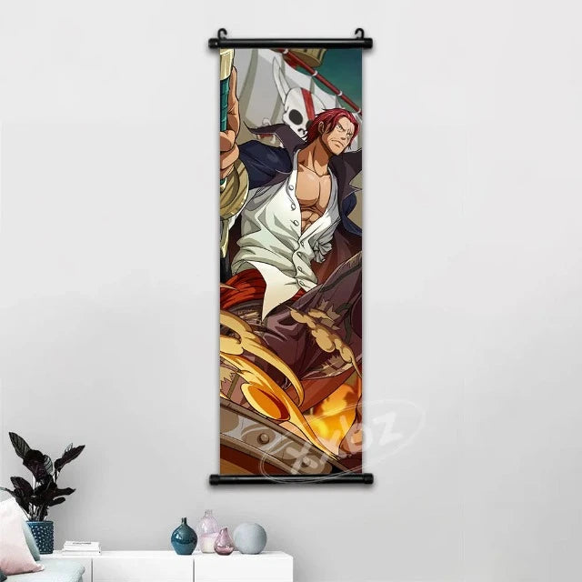 Poster Déroulant One Piece Shanks