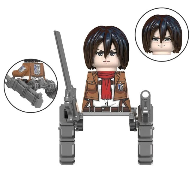 Jouet Lego Attaque des Titans (Pack de 8)