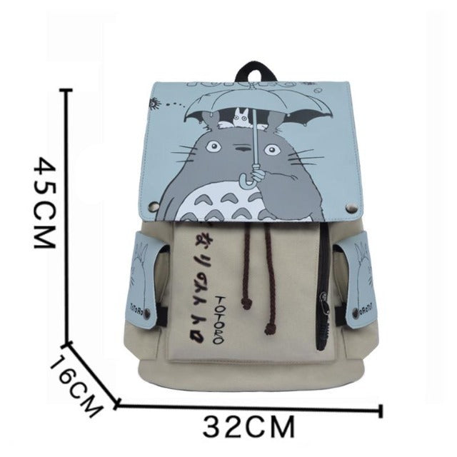 Sac en Toile Totoro