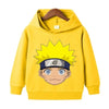 Sweat Enfant Naruto Uzumaki Pull jaune