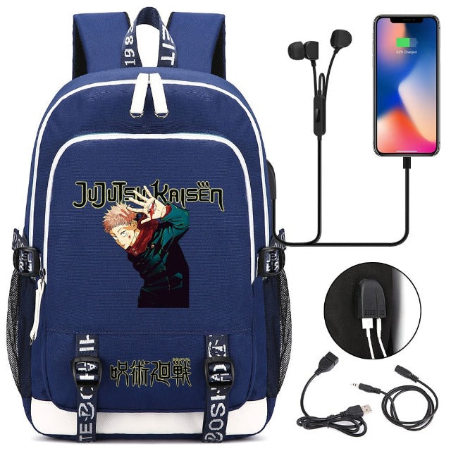 Sac à Dos Connecté Jujutsu Kaisen Yuji Cartable