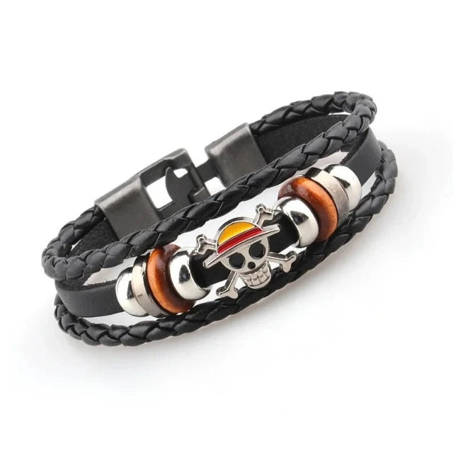 Bracelet One Piece Jolly Roger