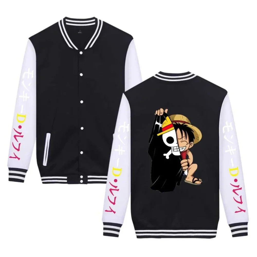Veste Blouson One Piece Luffy Jolly Roger