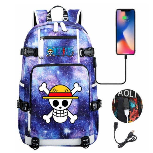 Mochila conectada de una pieza Cartera de 5 colores