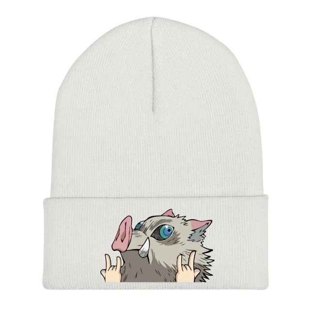 Gorro de invierno Demon Slayer Inosuke