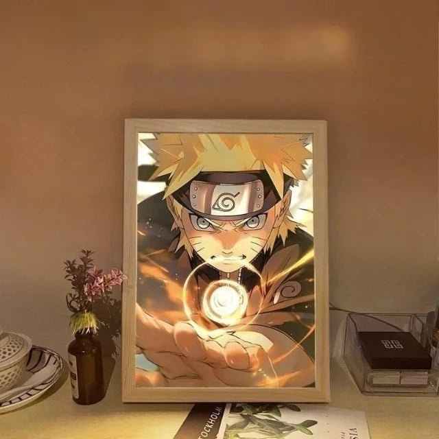 Cadre Lumineux Naruto Uzumaki