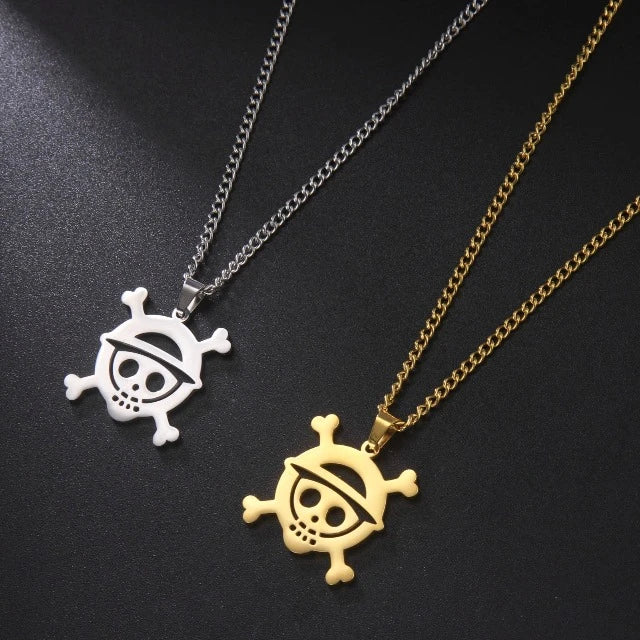Collier Pendentif One Piece Pirate