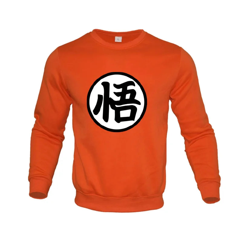 Pull Dragon Ball Z Kanji Goku Orange