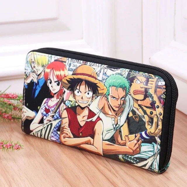Portefeuille Long One Piece Luffy Zoro