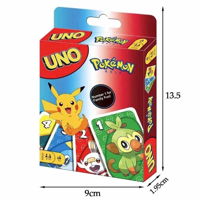 Gioco di carte Pokemon Uno