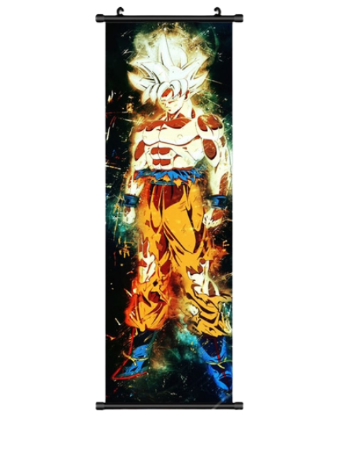 Poster Goku Ultra Instinct Maîtrisé Dragon Ball