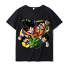 T-Shirt pour Enfant Dragon Ball Noir Fille Garçon NOIR