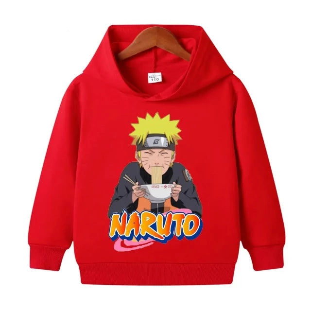 Sweat Enfant Naruto Ramen Pull rouge