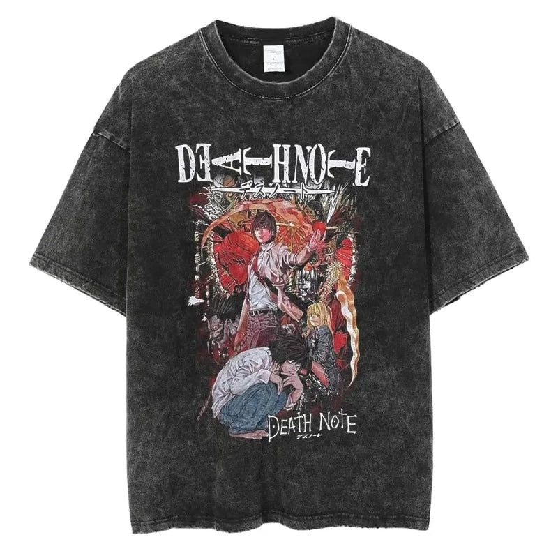 T-Shirt Death Note Metal Noir