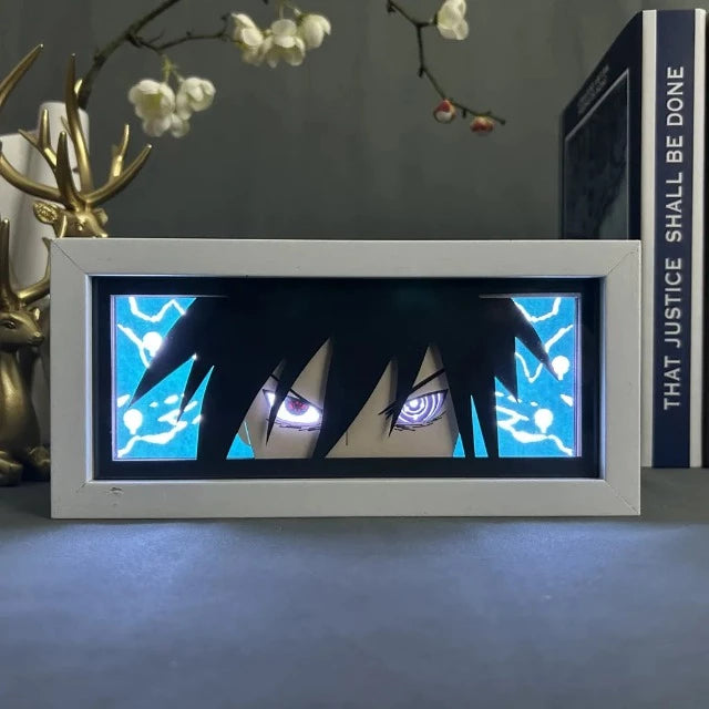 Cadre Lumineux Naruto Sasuke