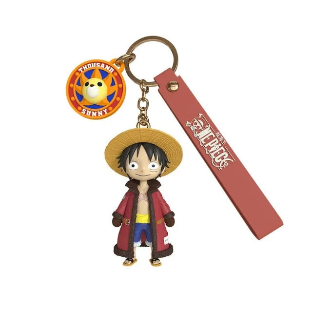 Porte-Clés Figurine One Piece Luffy