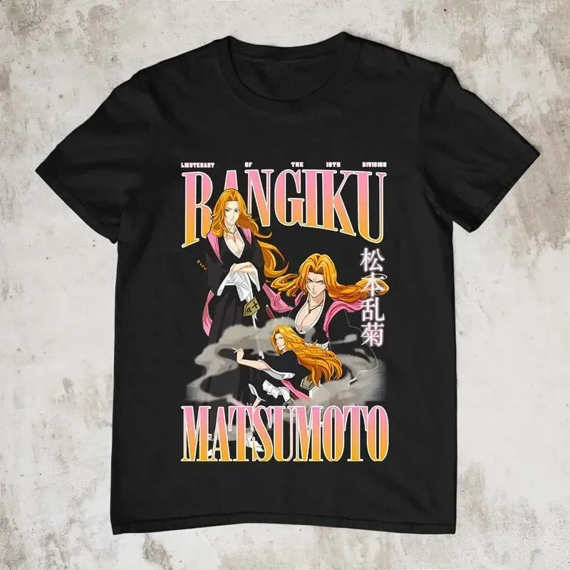 T-Shirt Bleach Rangiku Matsumoto Noir