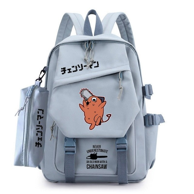 Cartable Pochita Chainsaw Man (9 modèles)
