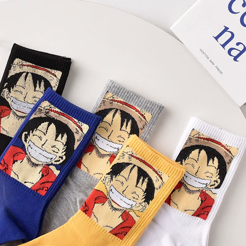 Chaussettes One Piece Luffy Pack de 5