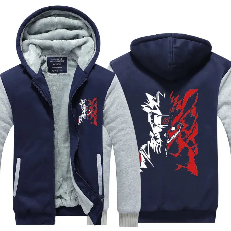 Veste Blouson Polaire Naruto Kurama