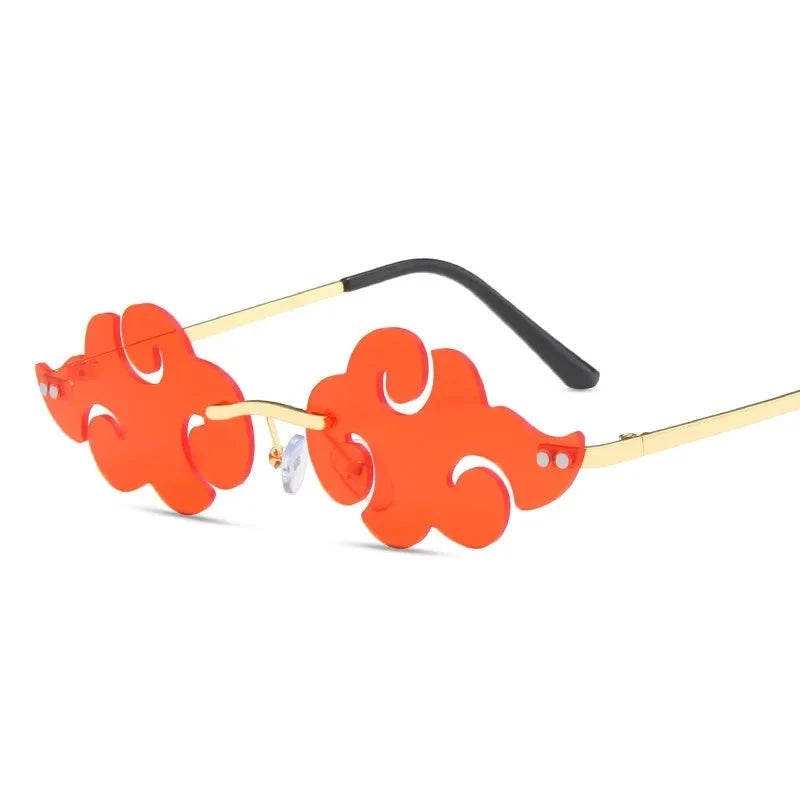 Lunette de Soleil Naruto Akatsuki rouge